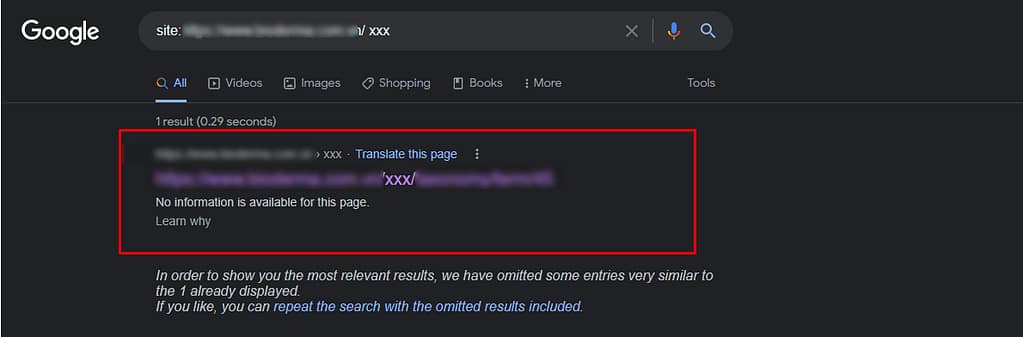 Indexed although got blocked by Robots txt file